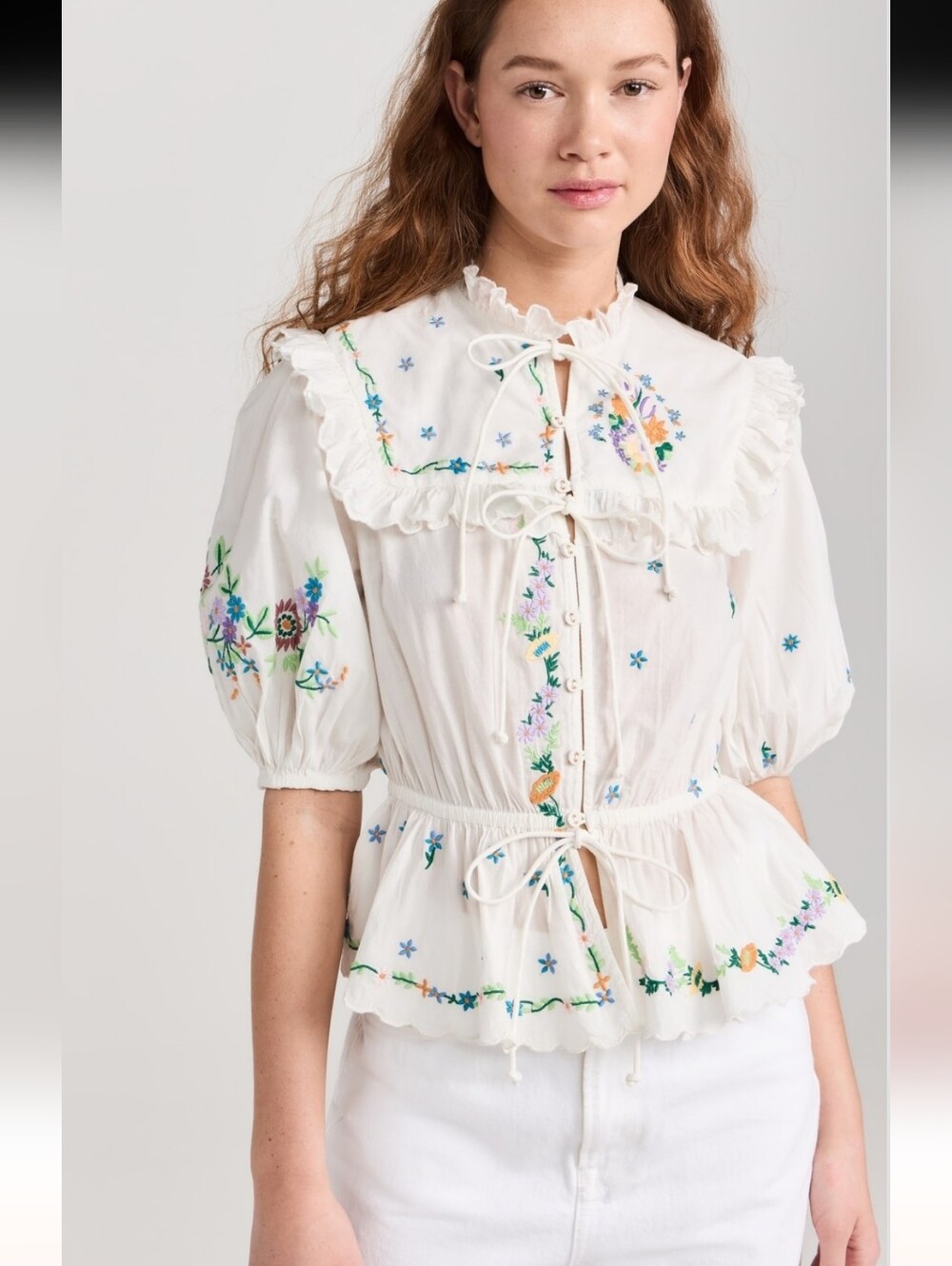 ALEMAIS Top Blouse - Picture 1 of 14